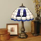 19" NCAA Duke Blue Devils Logo Tiffany Style Table Lamp