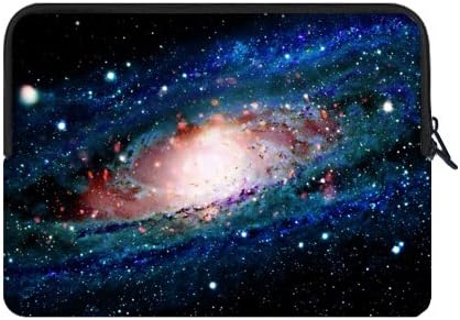 Best Stylish Space Nebula Universe Pattern Retro Galaxy 17 Inch Laptop/Notebook Computer Sleeve Bag Case (Twin Sides) for Macbook, Macbook Air/Pro 17"