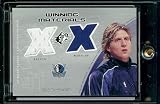 2001-02 SPx Winning Materials Dirk Nowitzki Jersey Dallas Mavericks Basketball Card - Mint Condition - Shipped In Protective Display Case!