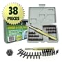 38 Piece Deluxe Number and Letter Metal Stamping Set