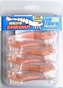 Rip Tide Lures Realistic Shrimp 3 1/2" 6 per pk - Gulf Shrimp