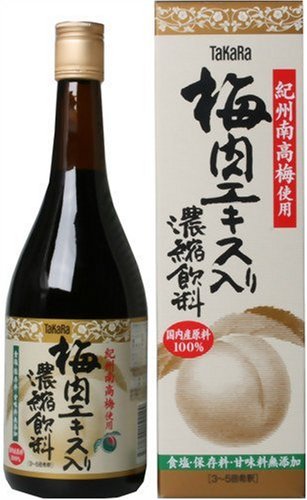 Cover image : タカラバイオ 梅肉エキス入り濃縮飲料 720ml