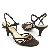 Naturalizer Crystal Brown high-heels