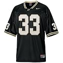 Nike Purdue Boilermakers #33 Black Replica Football Jersey