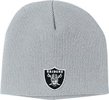 Oakland Raiders Youth/Kids Uncuffed Knit Hat
