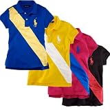 Ralph Lauren Girls Big Pony Banner Polo