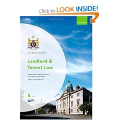Landlord and Tenant Law (Law Society of Ireland Manuals)