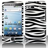 Premium - PDA HTC G2/Vanguard (T-Mobile) Black/White Zebra Cover - Faceplat ....