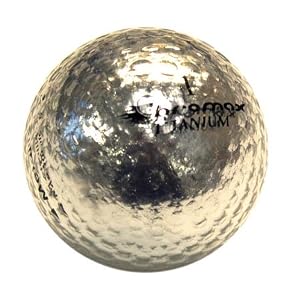 Golf Chromax M1 Golf Ball Silver Shiny 3 Balls Sleeve