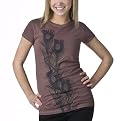 Peacock Feather Tee - Mauve