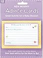 Amscan Delightful New Mommy Advice Cards Baby Shower Game Party Novelty Favors (24 Count), 3-1/2 x 5", Multi