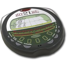 Handheld Big Screen Casino Hit Me 21 Blackjack with Motion Sensor