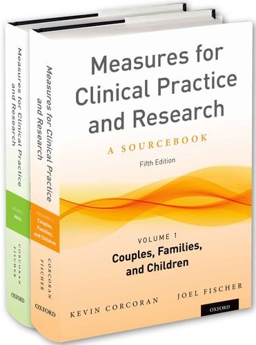 measures for clinical practice and research 2 volume set