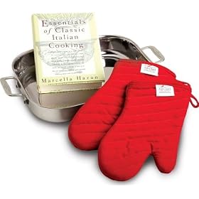 Buy All Clad Stainless-Steel Lasagna Pan with 2 Oven Mitts and a Cookbook