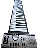 Hand Roll Piano – 61 Keys Soft Roll up Electronic Piano Keyboard Digital & Portable