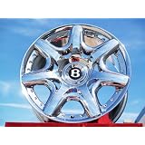 Bentley ContinentalMulliner Edition: Set of 4 genuine factory 20inch chrome wheels by L.A. Wheel and Tire