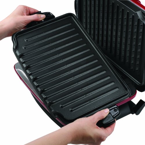 George Foreman GRP90WGR Next Grilleration Electric Nonstick Grill with 5 Removable Plates George Foreman GRP90WGR Next Grilleration Electric Nonstick Grill with 5 Removable Plates