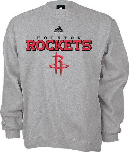 Houston Rockets adidas True Crewneck Sweatshirt