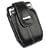 RIM Blackberry 8700c, 8700g, 8703e PDA Permium OEM Original Lambskin Black Leather Swivel Holster Case with Belt Clip -11939-001