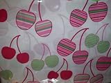 Divatex Kids Microfiber Cherries on White Sheet Set FULL