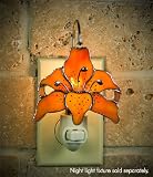 Switchables Stained Glass Night Light Cover - Tigerlily