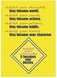 POSTER WATCH YOUR THOUGHTS