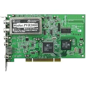 Leadtek WinFast PVR2000 - TV / radio tuner / video input adapter - PCI - NTSC, SECAM, PAL, PAL-B/G, PAL-N, PAL-M, PAL-I, SECAM L, SECAM D/K, SECAM B/G