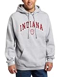 CI Sport NCAA Indiana Hoosiers Dapp Hooded Sweatshirt, Heather Grey