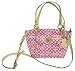 AUTHENTIC COACH OP ART CTD CANVAS CONVERTIBLE SMALL LEAH TOTE (Pink)