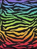 Fierce Zebra Microfiber Sheet Set Multi-Color Full Sheets By Morgan Kids