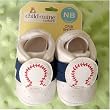 Carter's Newborn Baby Baseball Crib Shoes