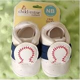 Carter's Newborn Baby Baseball Crib Shoes