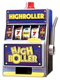 High Roller Mechanical Slot Machine Bank W/ Real Spinning Reels