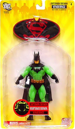 Childrens Toyshop  Toys : Superman/Batman Series 4 Vengeance Kryptonite Batman Figure
