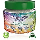 Hand Moldable Plastic - Molding Polymorph Pellets - Friendly Plastic - Large Size 17.6ounce - for Modelling, DIY, Crafts, Toys, Hobbies, Repairs, Glue, Custom Molds - Thermoplastic Low Melting Point