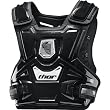 Thor MX Sentinel Protector Youth Roost Deflector Off-Road Motorcycle Body Armor w/ Free B&F Heart Sticker Bundle - Black