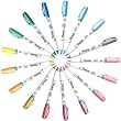 Sharpie Paint Marker Kit Water Based Specialty Colors EX FINE Point 17 Colors