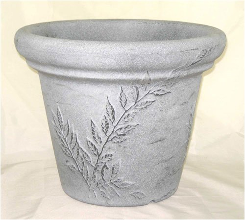 ROUND ANTIQUE PLANTER 17"
