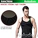 Roludom Men's Slimming Trimmer Body Shaper Vest Underwears Tank Top