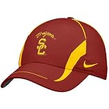 Nike USC Trojans Cardinal Red 2008 Conference Sideline Flex Fit Hat