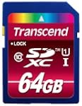 Transcend TS64GSDXC10U1 Carte m�moire...