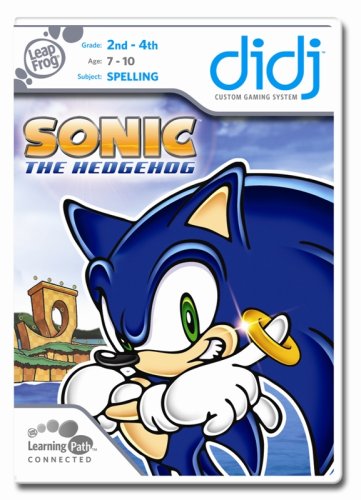 LeapFrog  Didj Custom Learning Game Sonic the Hedgehog