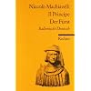 Il Principe /Der F�rst: Ital. /Dt.: Italienisch/Deutsch