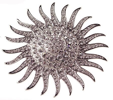 Childrens Toyshop  Jewelry : Jacqueline Kennedy Collection - Sunburst Pin