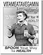 Lucy Vitameatavegamin Tin Sign 12.75"W x 16"H