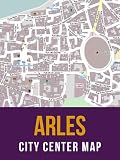 Arles, France City Center Street Map
