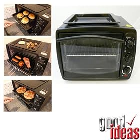 Multi Function Mini Oven Low Amps Ideal for Caravans, Flats, Small Kitchens (852)