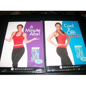 DEBBIE SIEBERS' SLIM IN 6 SERIES 2 DVD SET: 6 MINUTE ABS + COOL IT OFF EXPRESS.