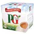 BUY : PG Tips Black Tea, Pyramid Tea Bags, 40-Count Boxes (Pack of 6)