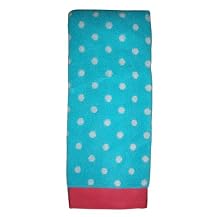 Home Hand Towel - Blue Polka Dot